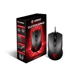 MSI CLUTCH GM40 BLACK GAMING MOUSE